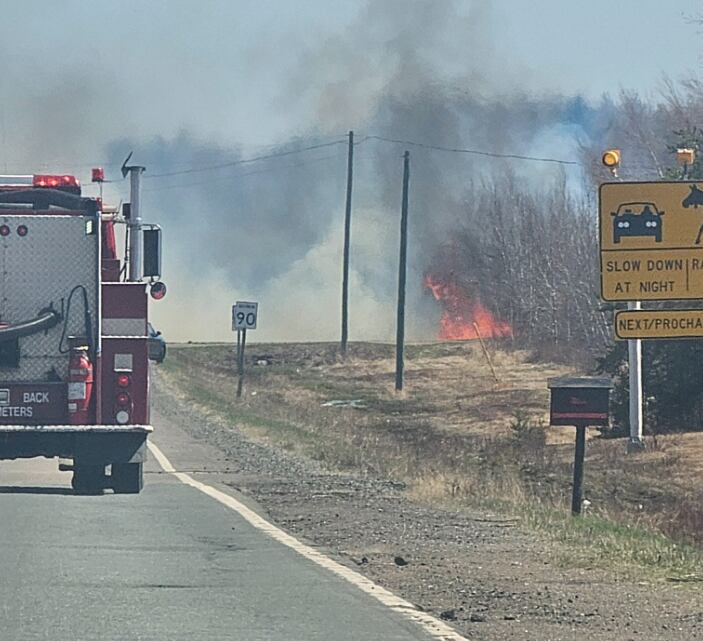 Many small wildfires spring up across NB Tuesday afternoon