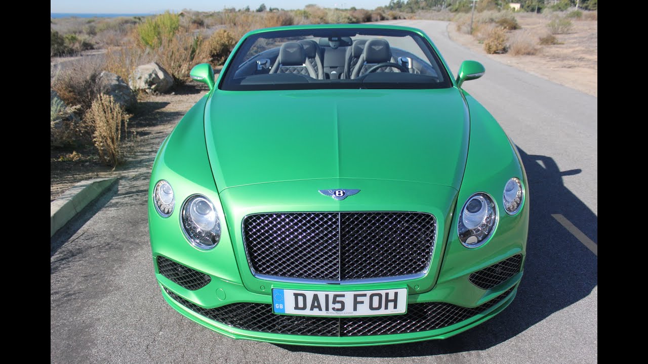 Bentley Continental GTC Speed walkaround