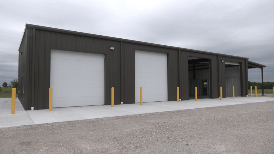 Sheldon School District completes solar bus barn project