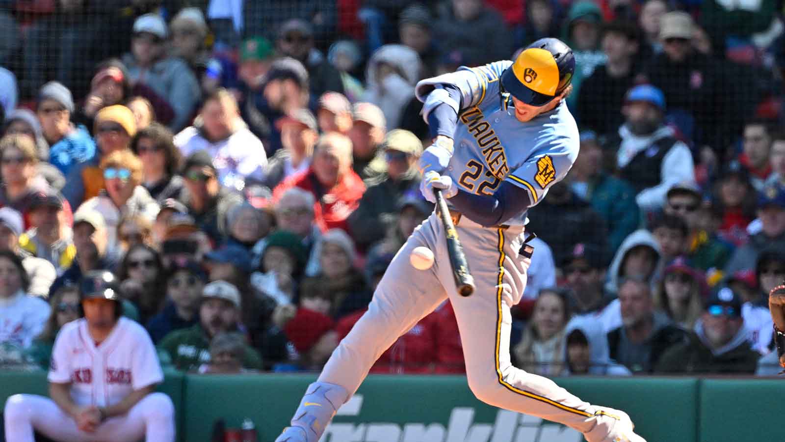 Brewers DH Christian Yelich’s in Captain form with huge World Series ...