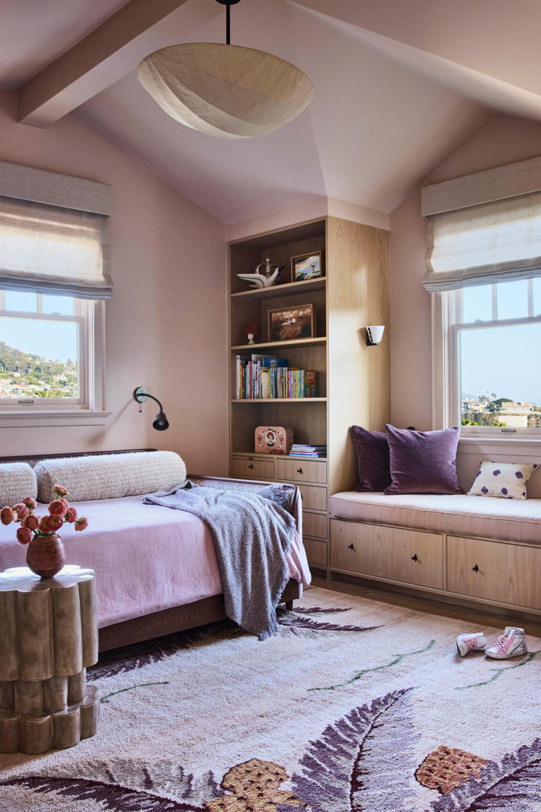 A Laguna Beach colonial where dolphins are in sight from the bedroom window