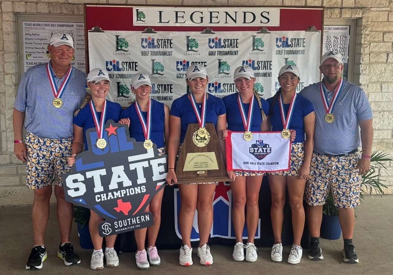 Andrews girls golf team wins fourth straight Class 4A state title