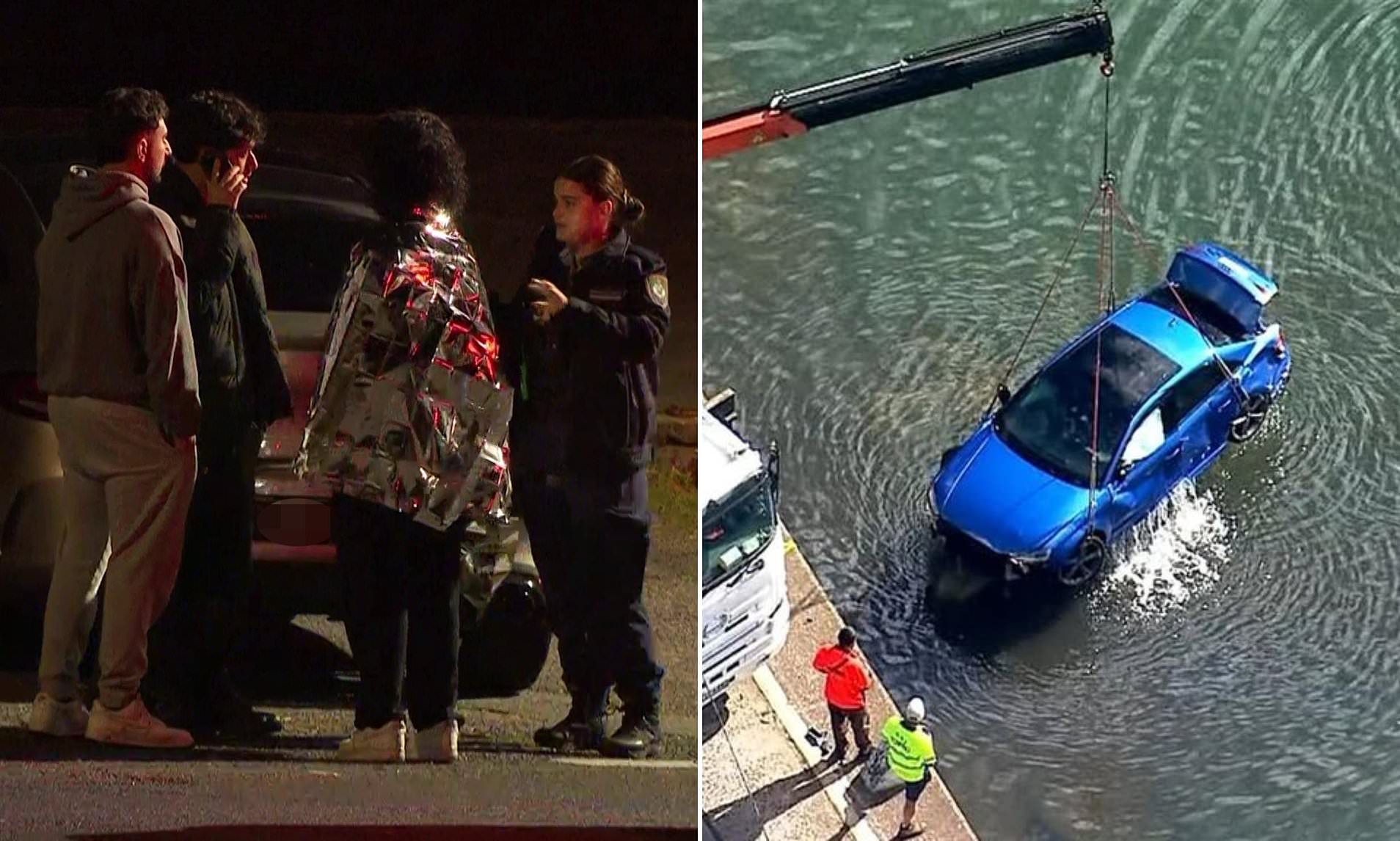 Huge development after car plunged into a weir with two young men inside