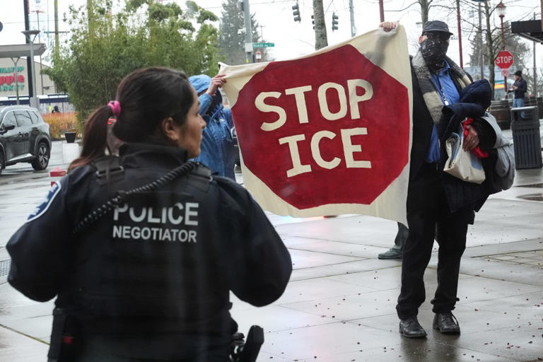 Anti-ICE signs are literal virtue signals — and nothing more