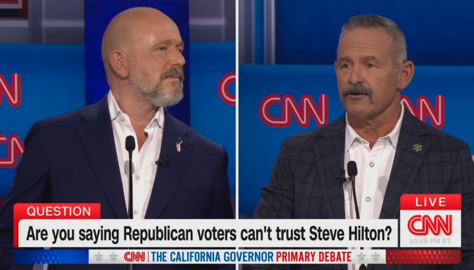 Republican candidate denies maligning opponent before caving: 'I ...