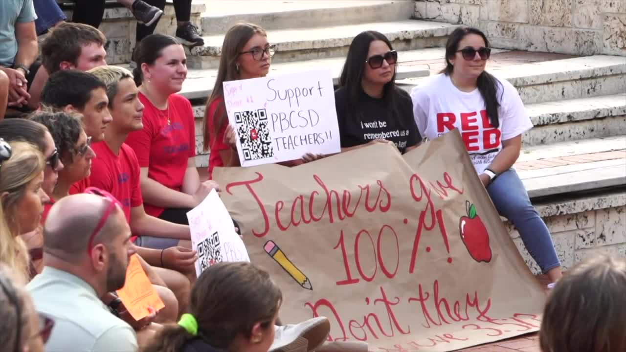 Teachers, parents speak out on Palm Beach County teacher pay at WPTV's ...