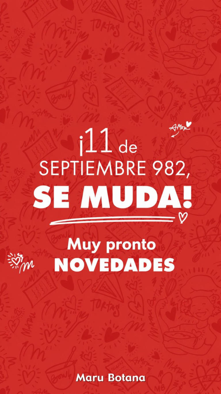 Luego de 22 años, Maru Botana cierra su local gastronómico de Belgrano ...
