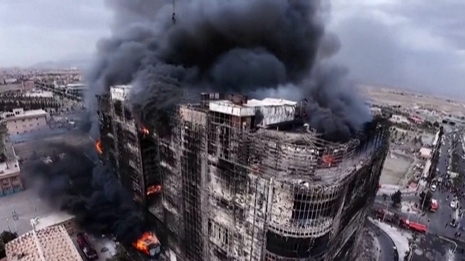 Fire in Iran kills at least eight