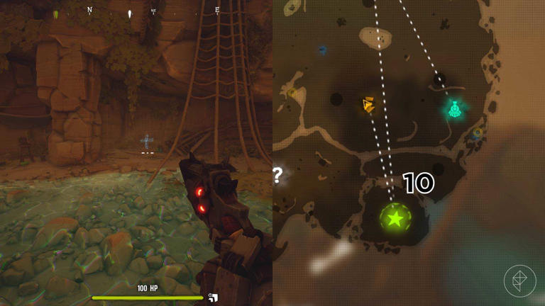 All Far Far West desert grave locations