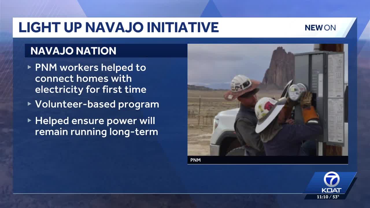 'Light Up Navajo' initiative will provide electric service to some ...