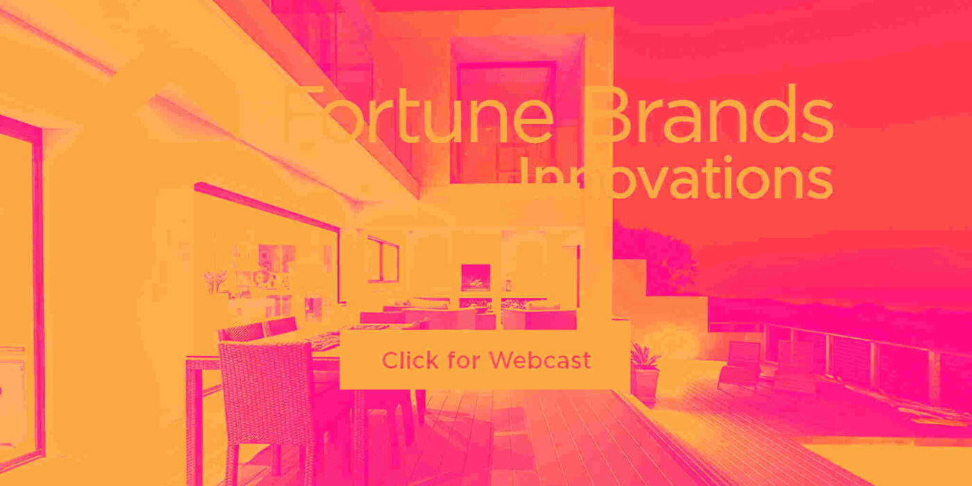 Fortune Brands earnings: What to look for from FBIN