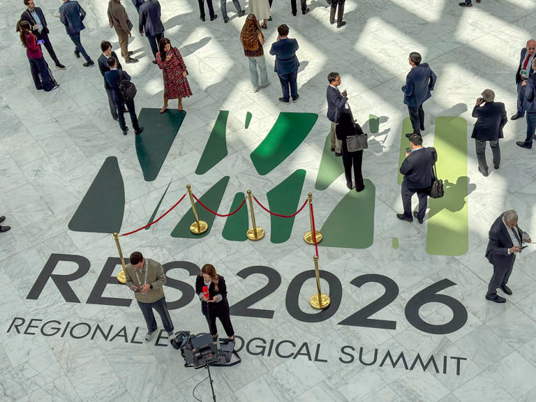 The Regional Ecological Summit 2026 in Astana, Kazakhstan brought together representatives from Central Asia and beyond to coordinate solutions on environmental issues. Photo: Victoria Bela