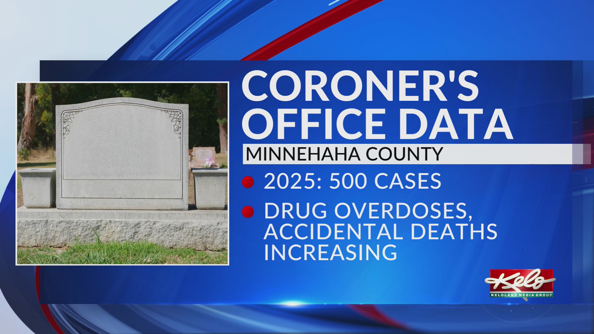 Minnehaha County coroner sees increase in drug deaths