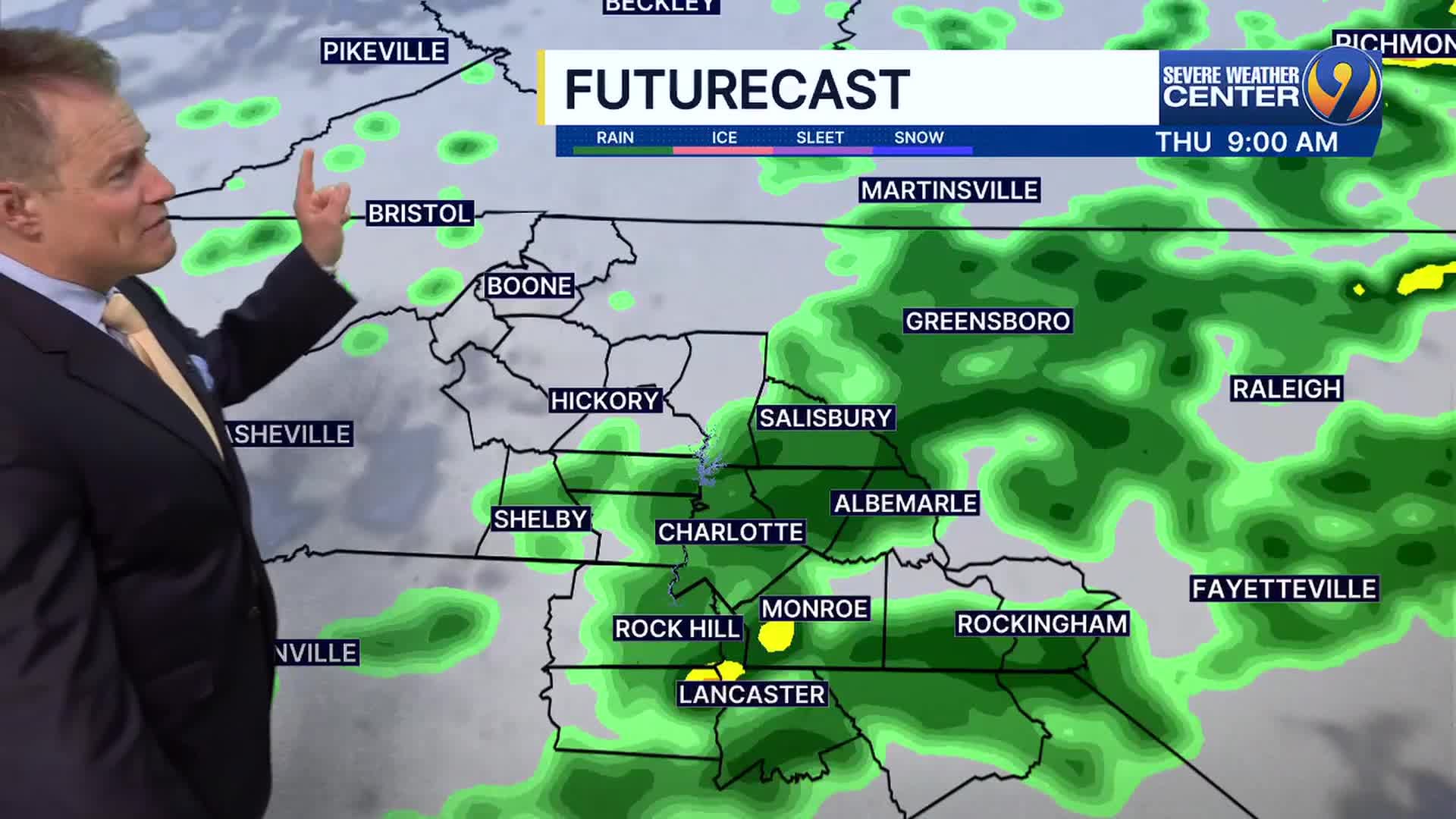 Forecast: Scattered downpours and thunderstorms expected this week