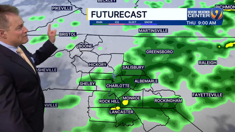 Forecast: Scattered downpours and thunderstorms expected this week