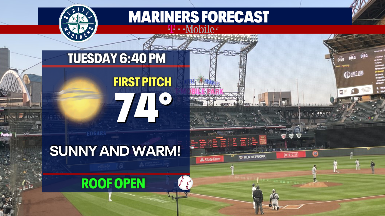 Seattle weather: Clouds give way to afternoon sunshine