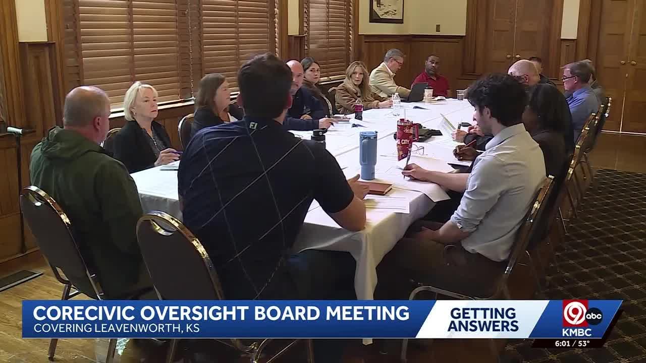 CoreCivic, Leavenworth officials host first advisory board meeting ...