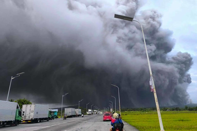 Mayon ashfall covers more than 8,500 hectares—PhilSA