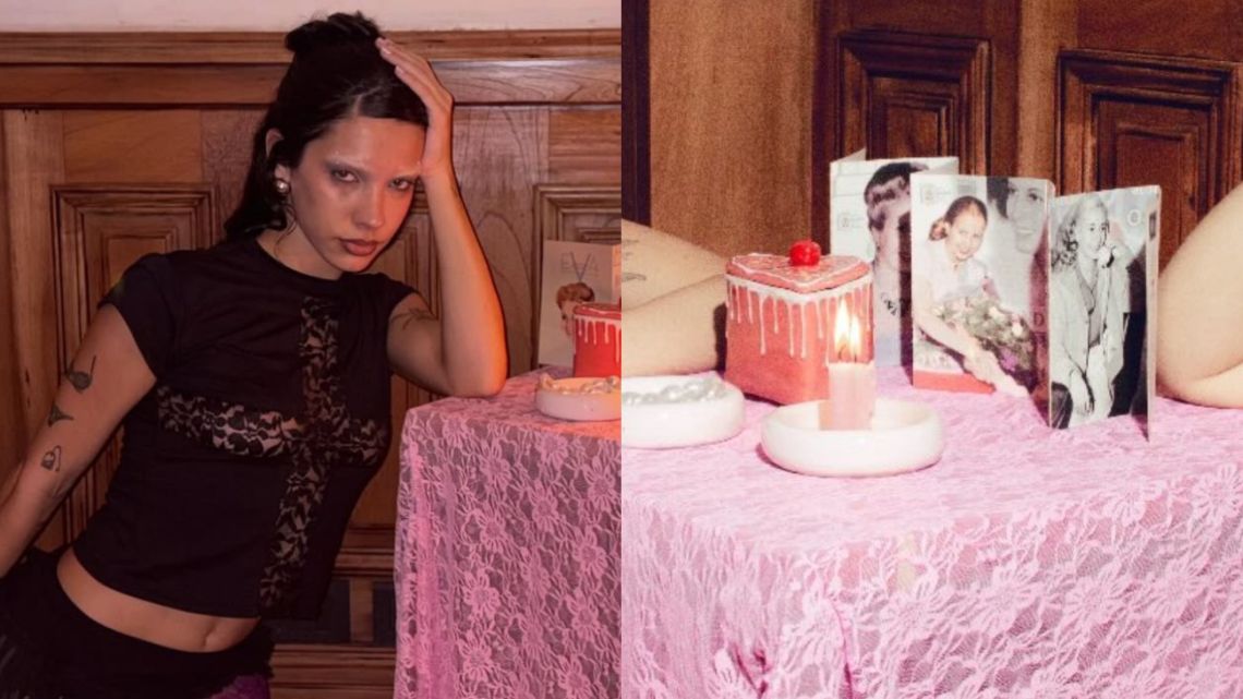Promocionó su nueva colección de ropa con un altar de Eva Perón y causó ...