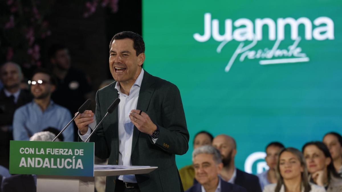 Juanma Moreno se juega la mayoría absoluta en tres provincias clave ...