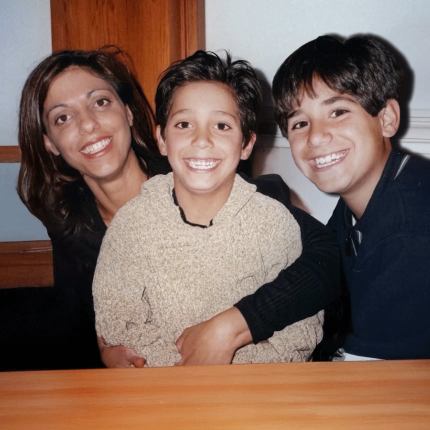 Daniel's mum was killed by his dad. He was saved from his grief by the ...
