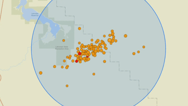 Weeks of earthquakes shake Silver Springs; experts say activity is far ...