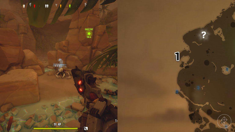 All Far Far West desert grave locations