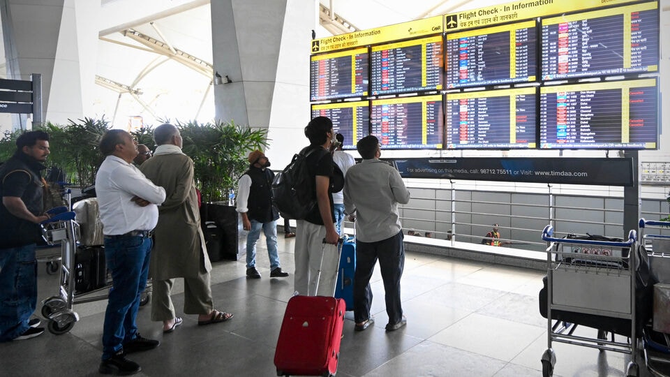 Delhi sees over 500 flight delays following heavy rain, hail — will ...