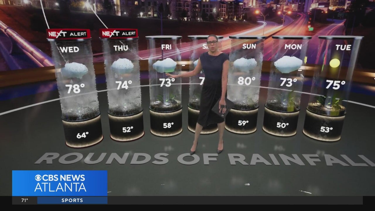 Severe weather alert: Heavy rain & storms headed for North Georgia