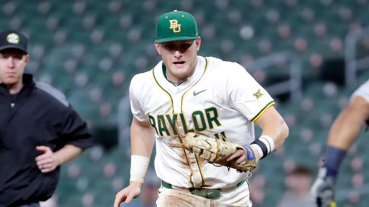 Kansas walks off Baylor 8-7 in Big 12 quarterfinals