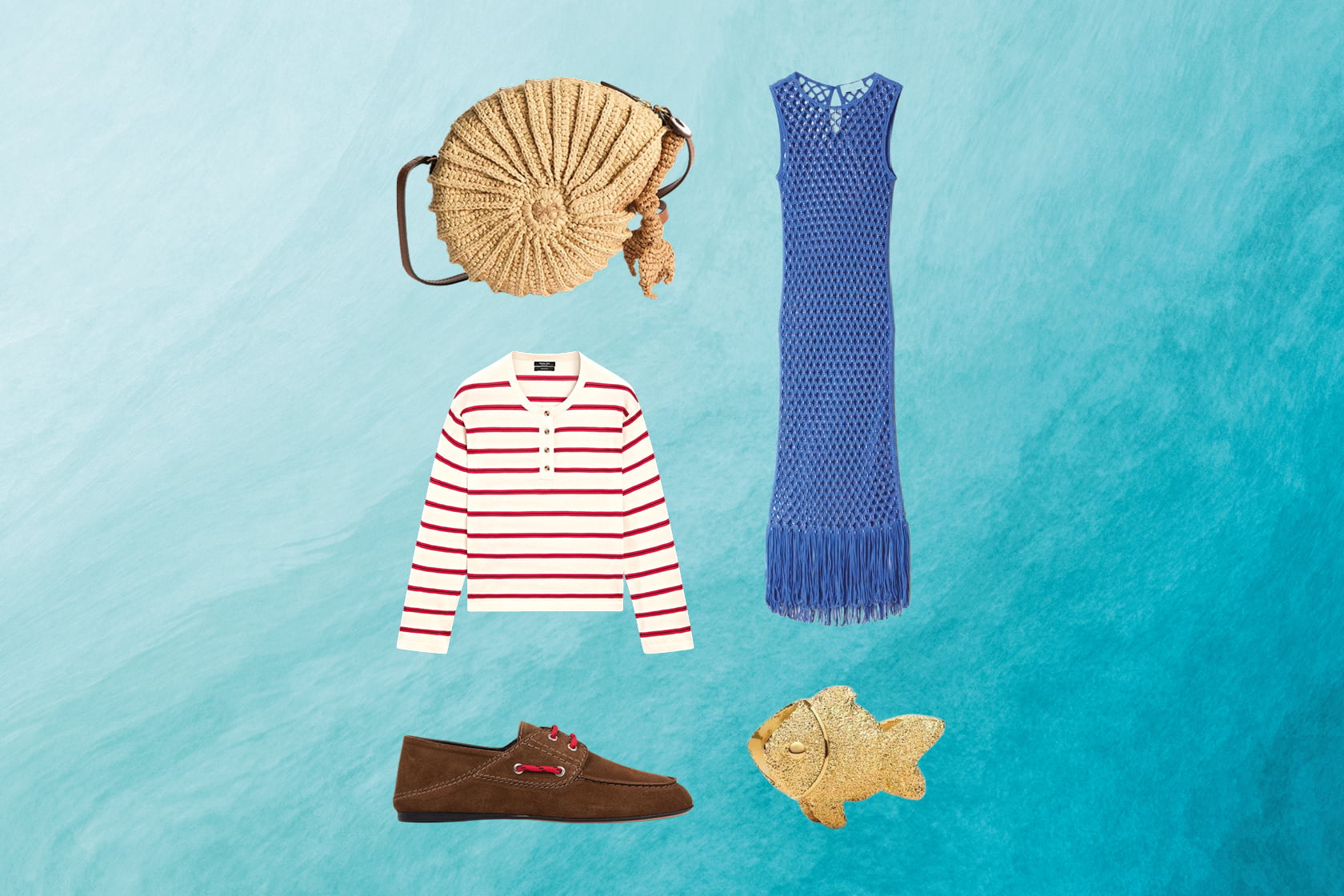 The new nautical trend is in: 13 sea-inspired pieces worth catching for ...