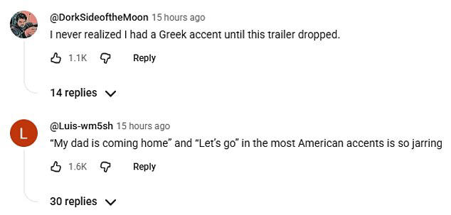 The Odyssey's Matt Damon and Tom Holland are mocked for using American ...