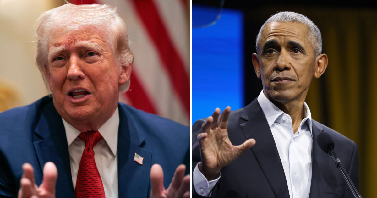 Barack Obama finally breaks his silence on Donald Trump’s AI ape video ...