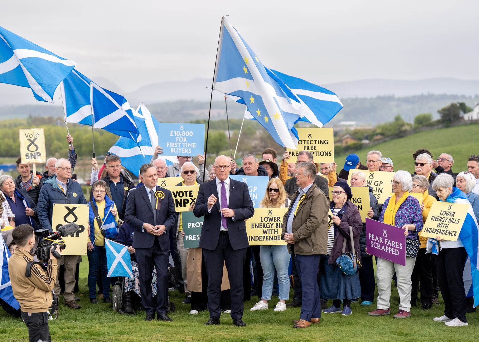 ‘Odds against’ John Swinney’s SNP winning Holyrood majority, says ...