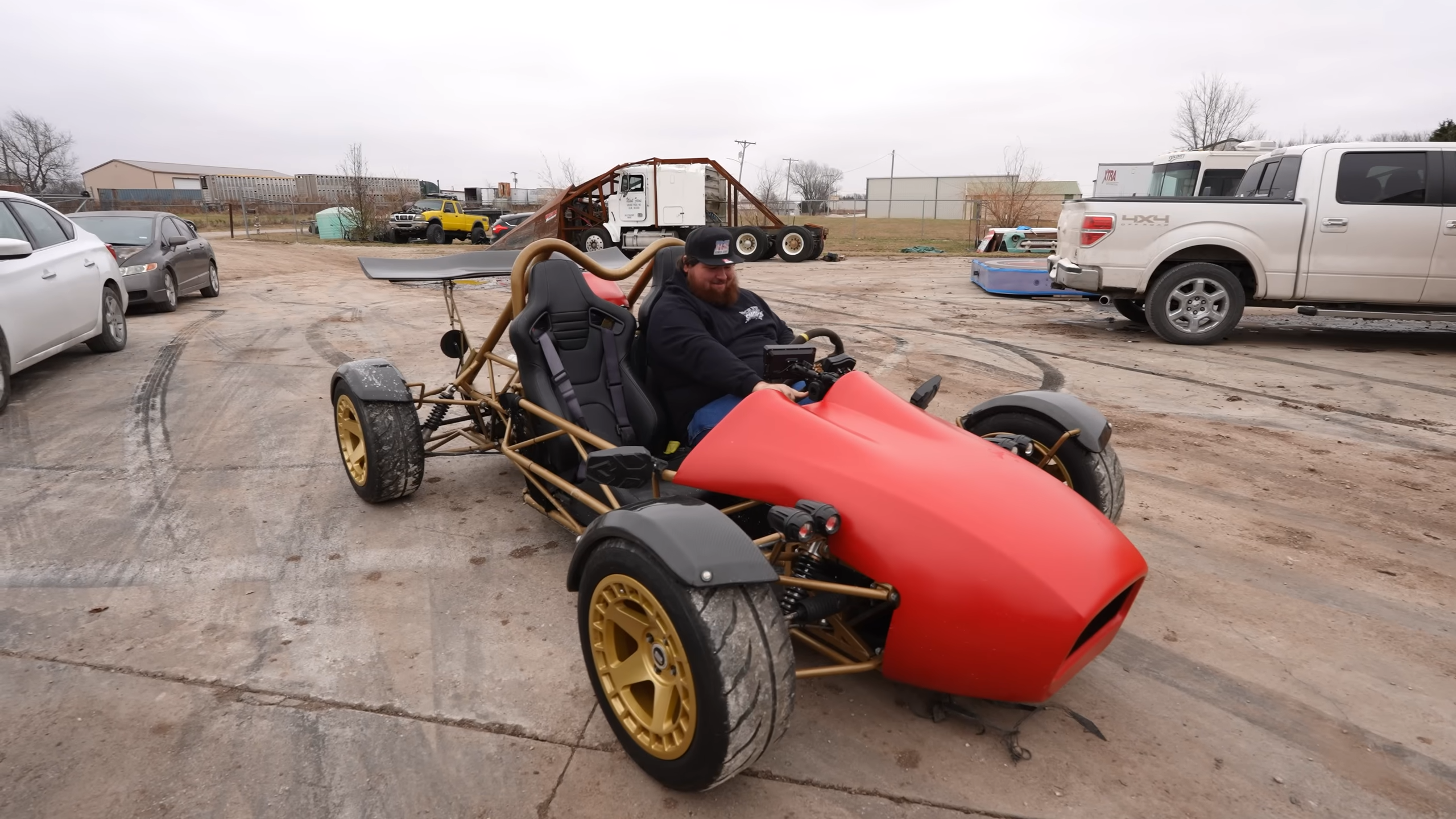 This go-kart has a Hayabusa engine - and it’s terrifying
