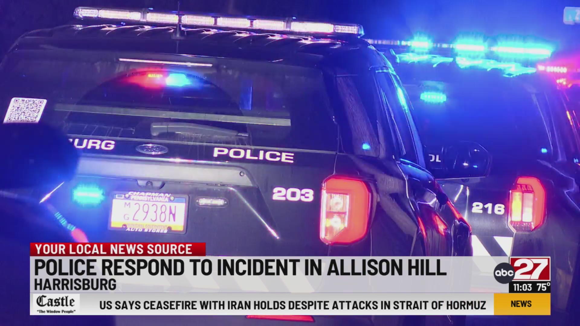 Harrisburg police respond to incident in Allison Hill