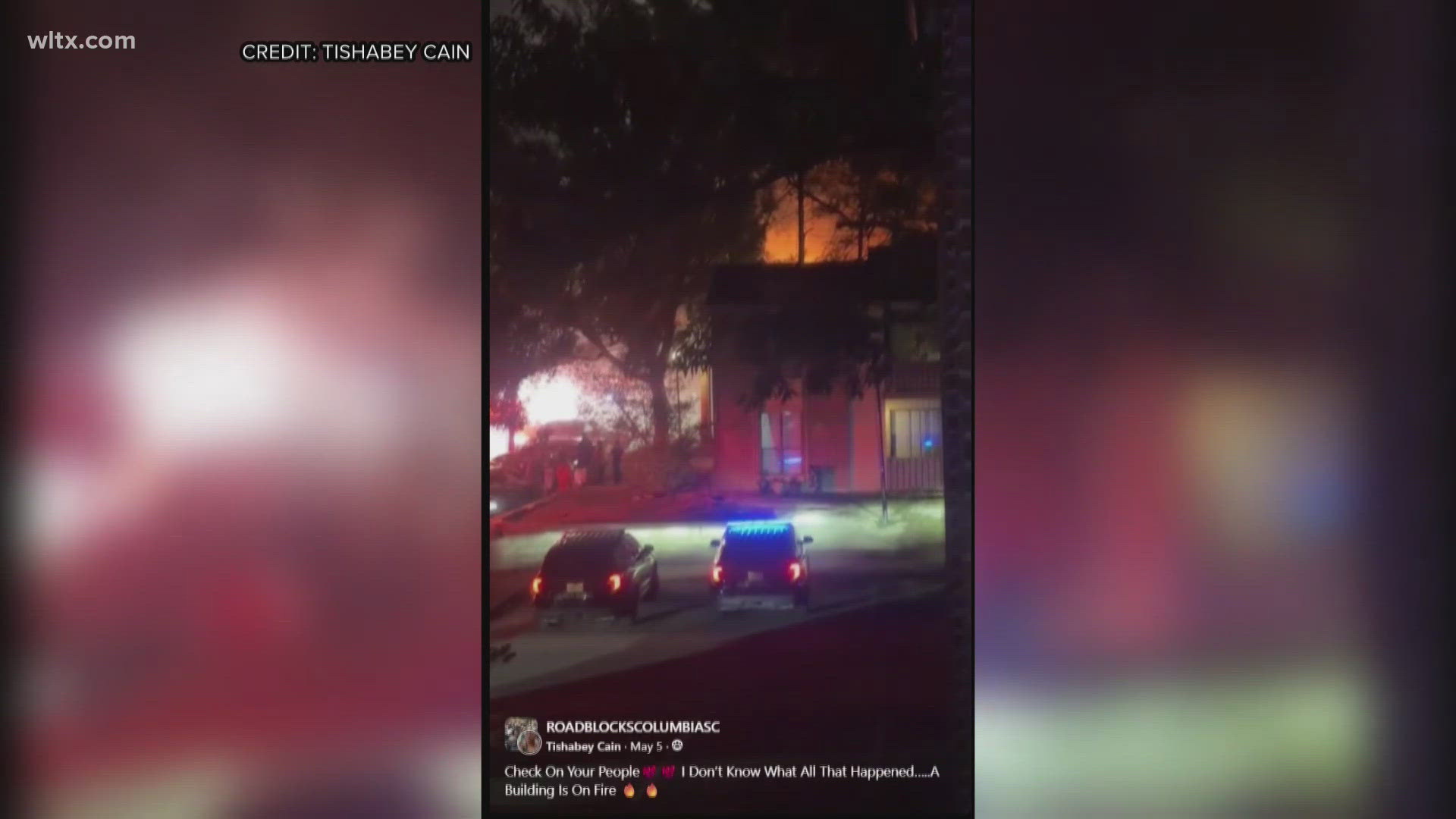Apartment fire at Samara Apartments near HWY 277