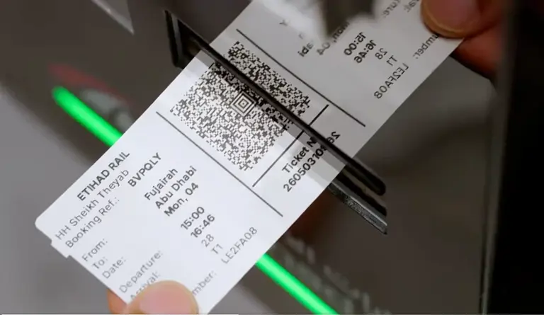 Watch: Inside UAE's first Etihad Rail station in Fujairah with robot guides