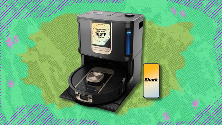 Get a more efficient clean with the Shark robot vacuum and mop for its ...