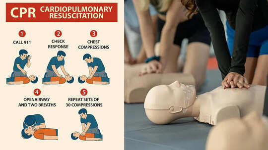 CPR instructor suffers heart attack, students use the technique to save ...