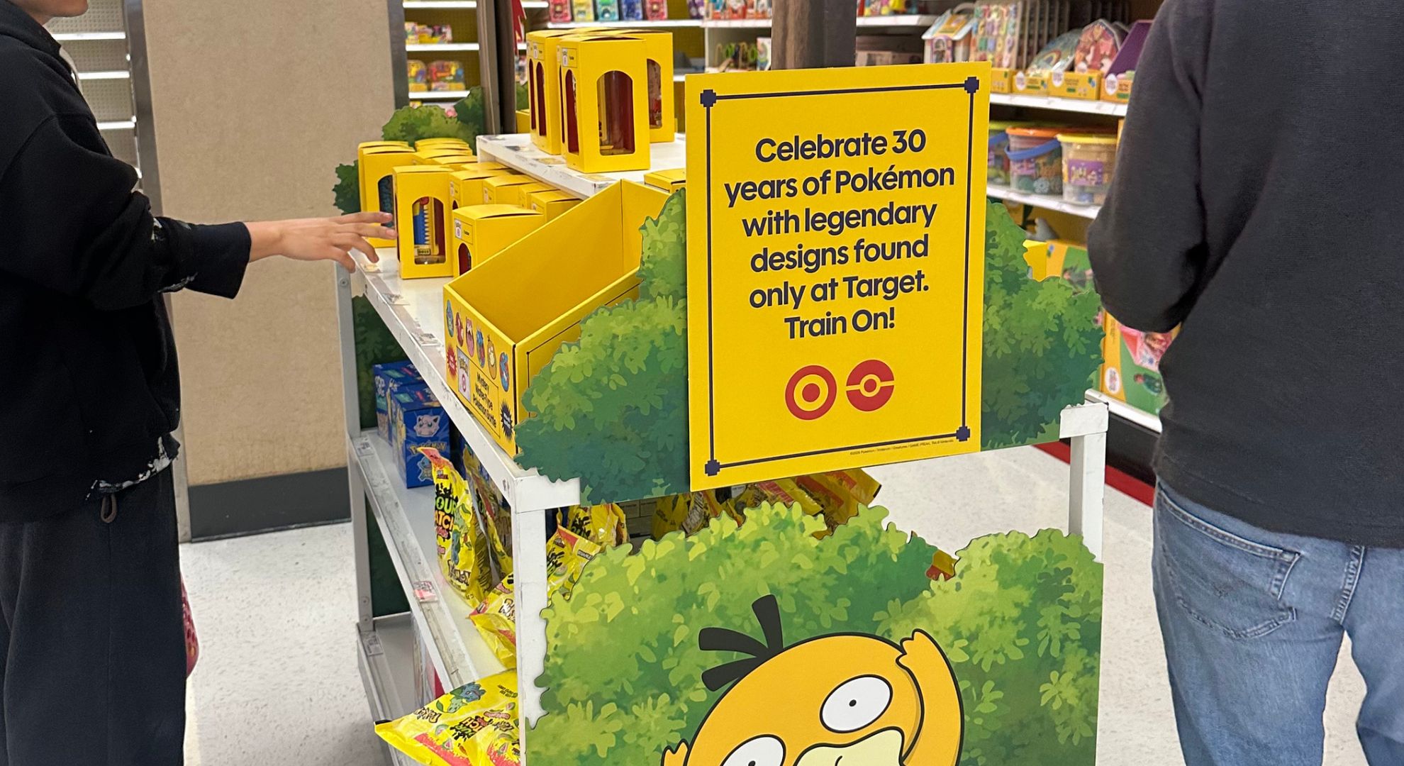 My local Target x Pokémon 30th anniversary collection drop