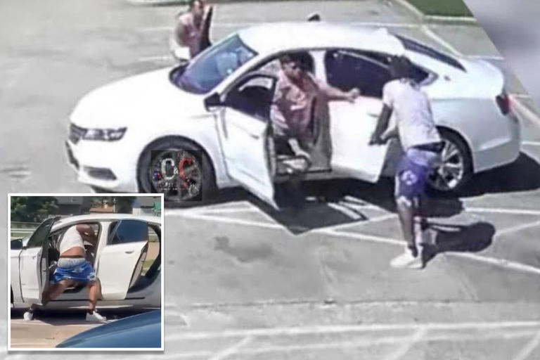 Texas dad fatally shoots carjacker who tried stealing his car with his ...