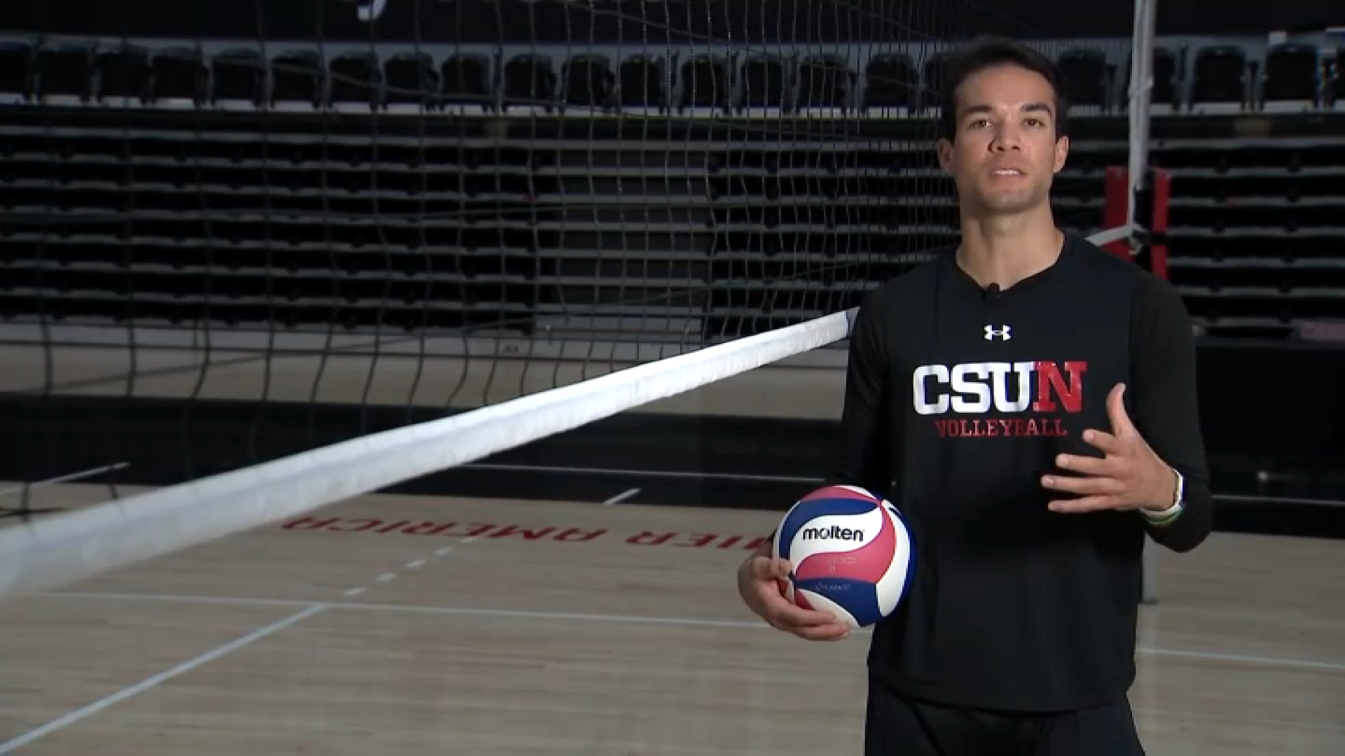 CSUN volleyball player isn't letting negative comments ruin his craft