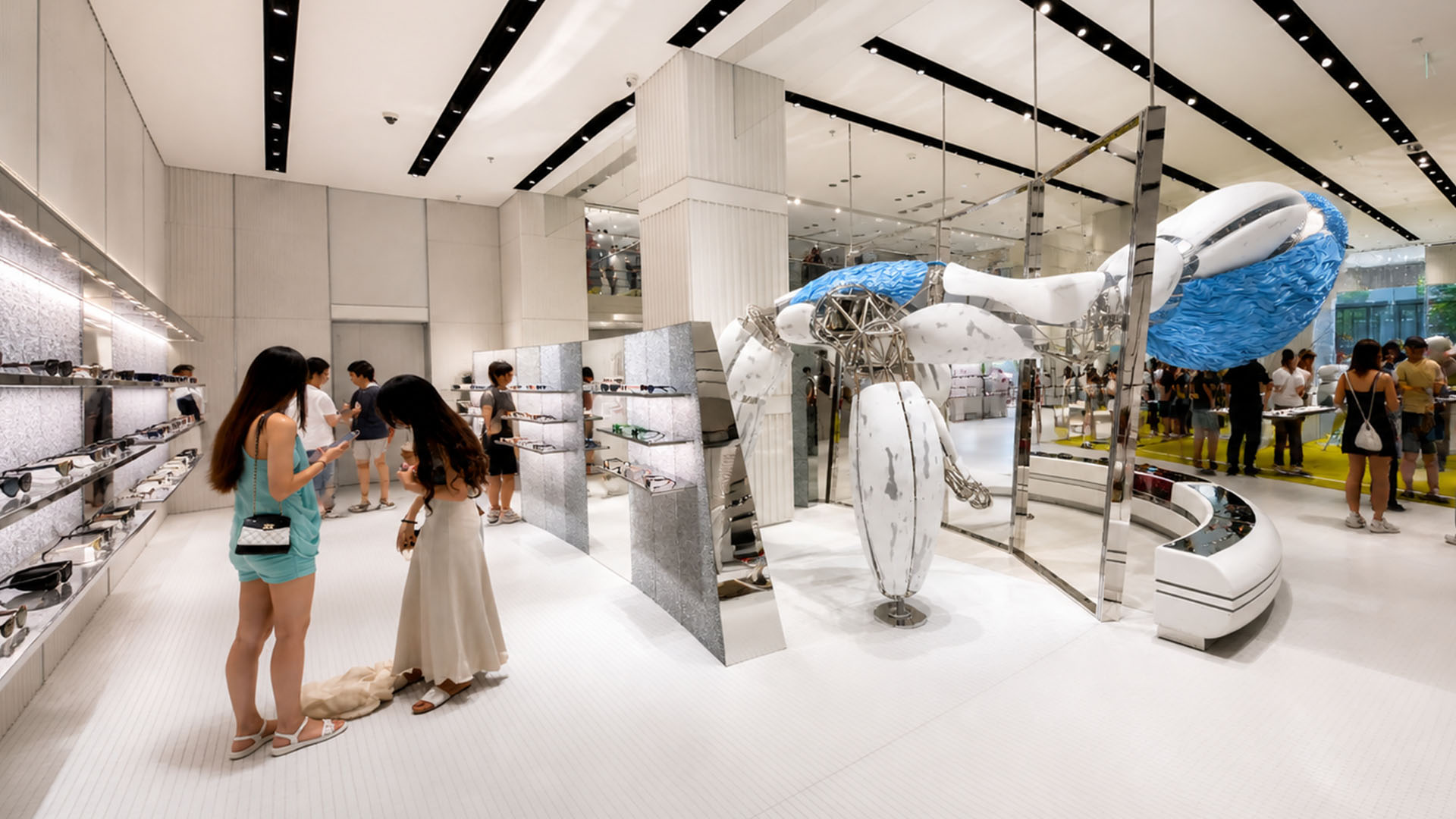 A closer look at China’s exhibition featuring a massive futuristic creature