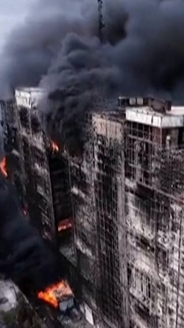 Shopping centre fire kills at least eight people in Iran