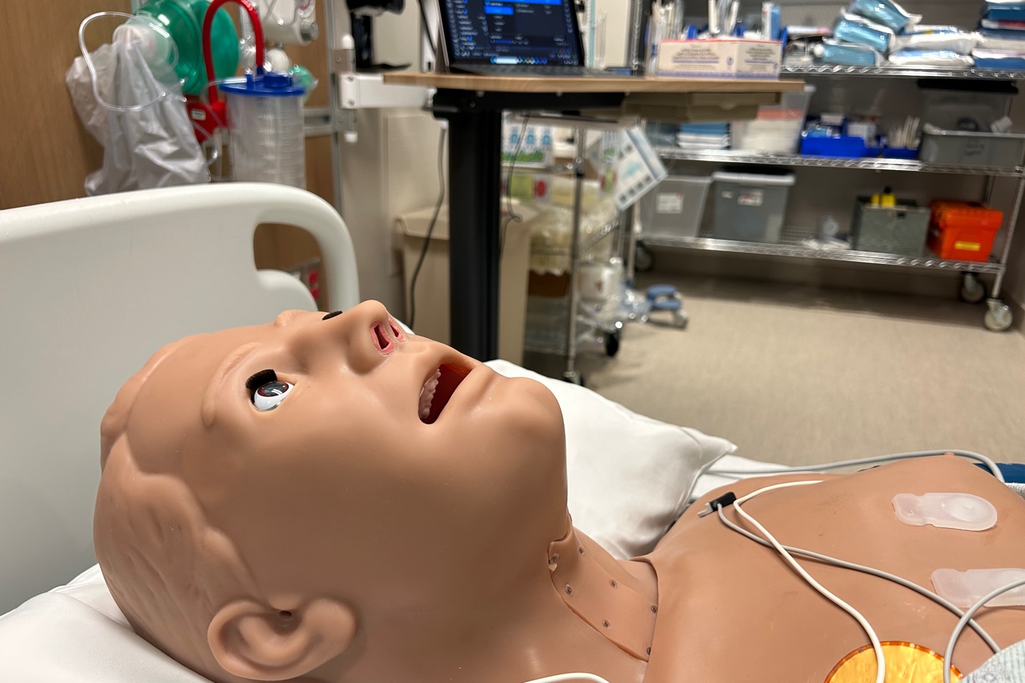 High-tech simulation lab puts nurses to the test during CPR training