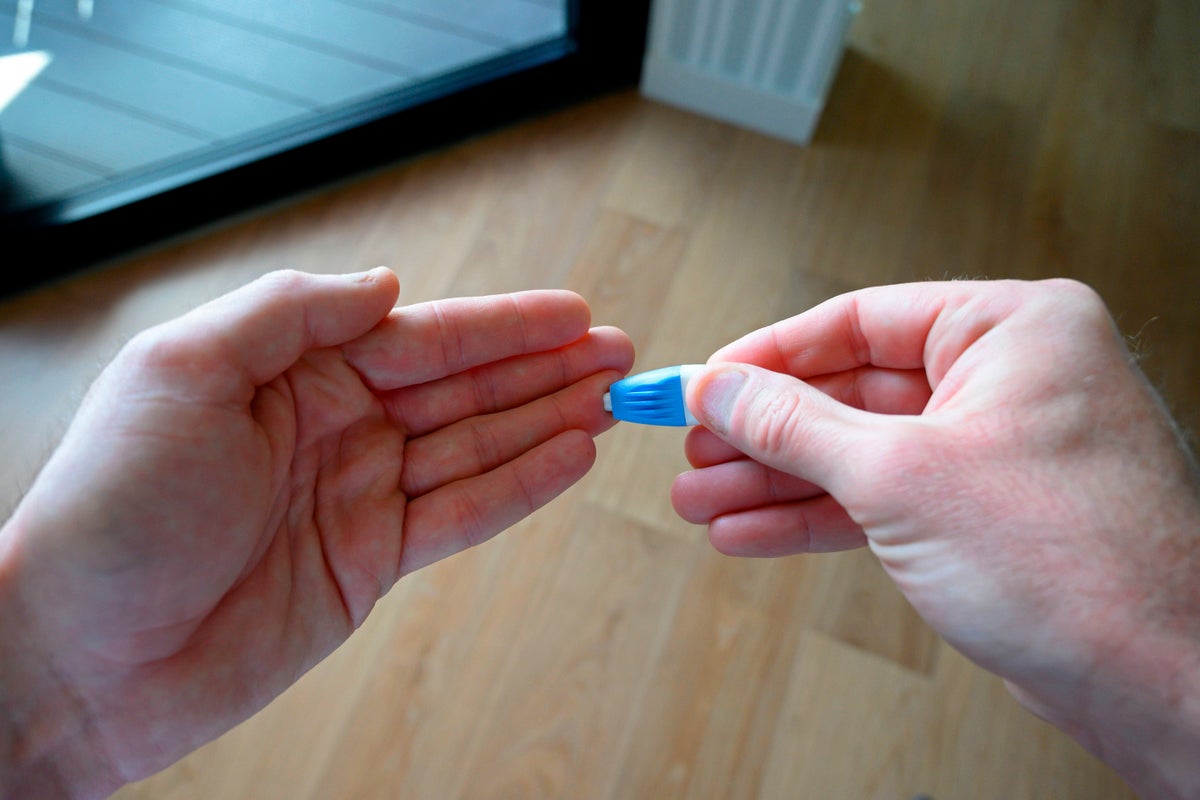 Scientists unveil Alzheimer’s finger prick test to predict risk