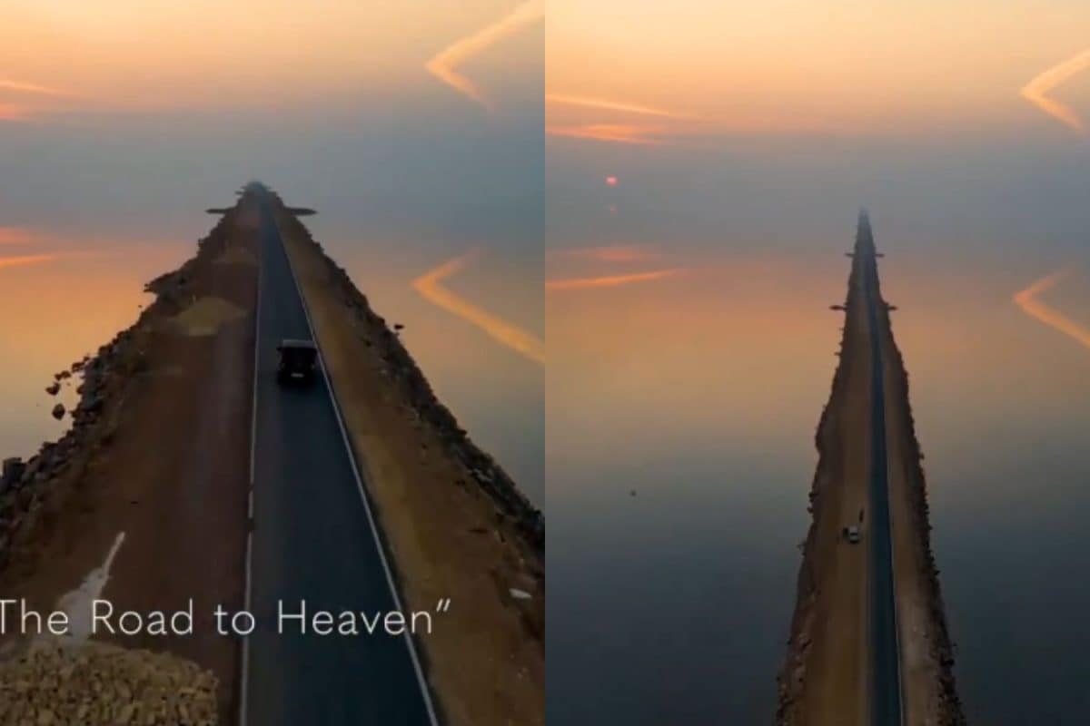 Anand Mahindra thinks this 30km road in Gujarat is the most meditative ...