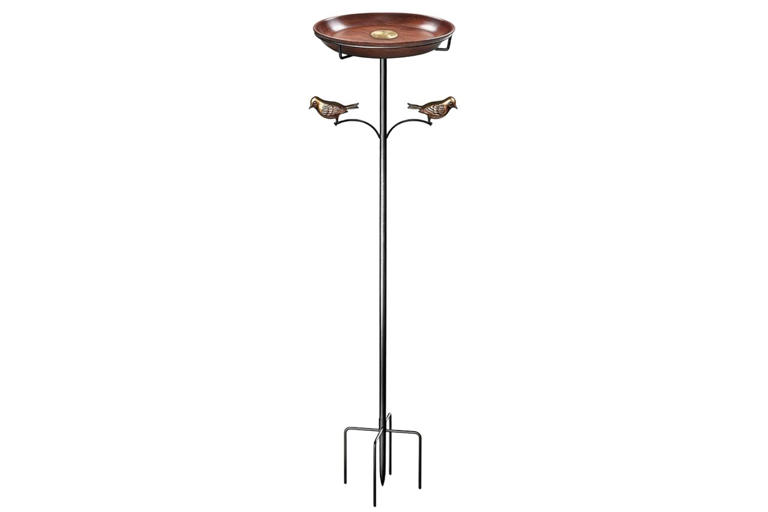 These 7 copper bird baths and accessories keep water clean longer—and ...