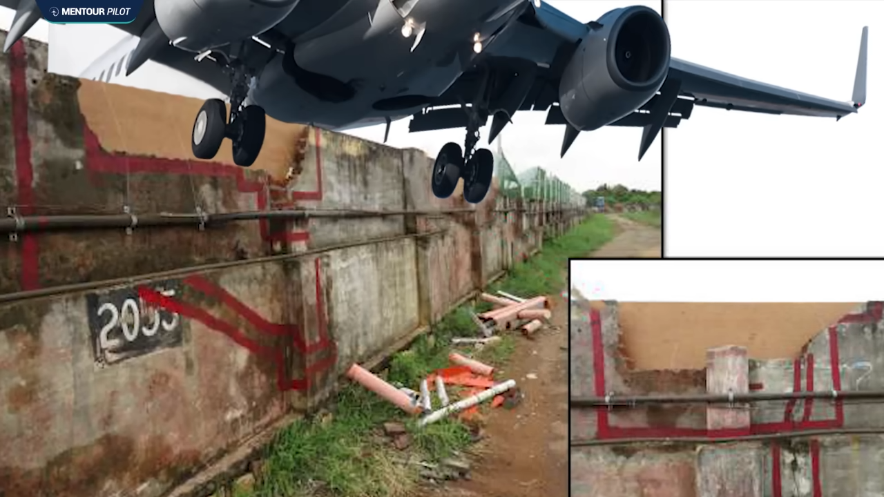 This Boeing 737 smashed through a wall… then kept flying like nothing ...